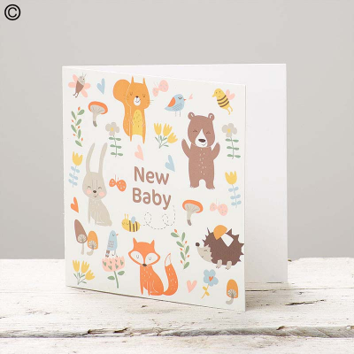 Greetings Card, New Baby - Greetings Card, New Baby