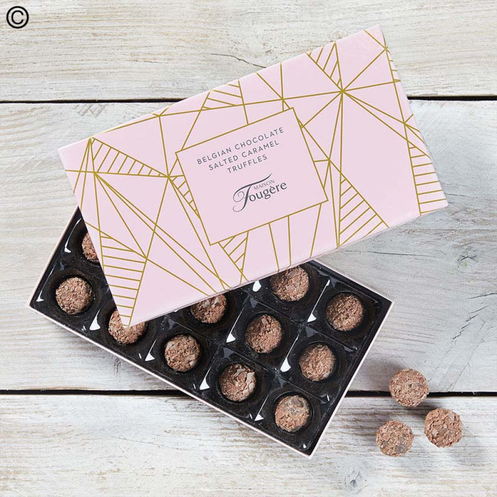 Belgian Chocolate Salted Caramel Truffles (170g)