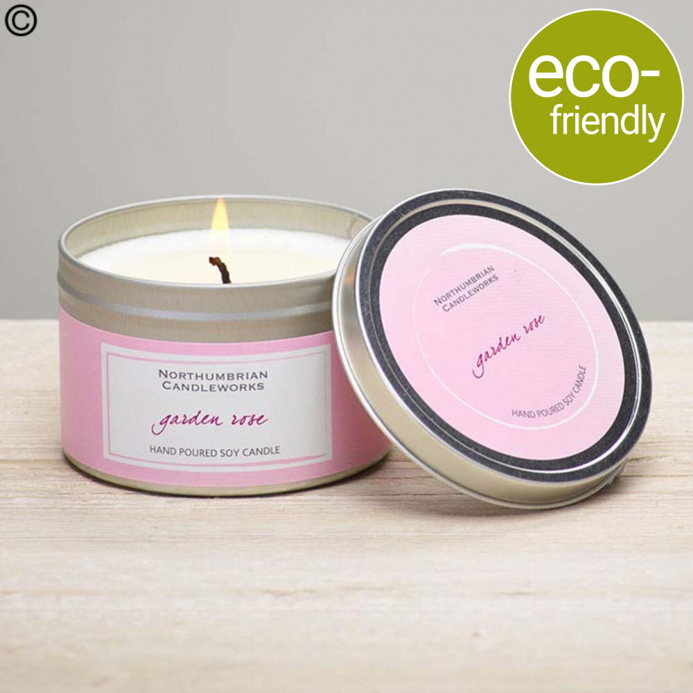 Garden Rose Scented Candle