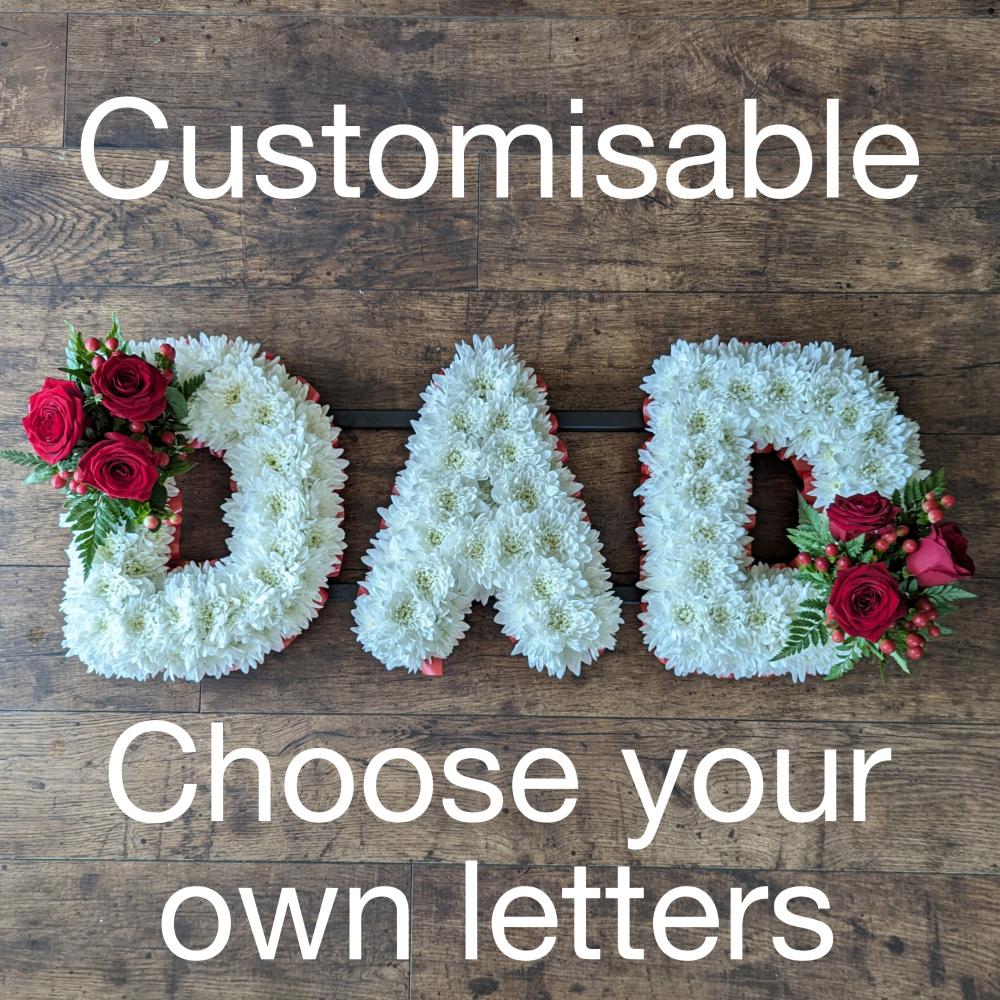 Traditional Funeral Letters (customisable, choose your own)