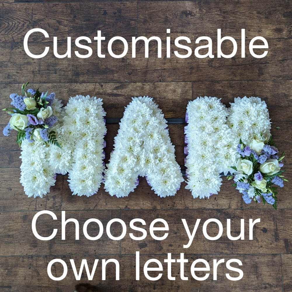 Classic Funeral Letters (customisable, choose your own)