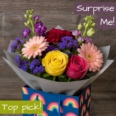 Rainbow Drops Bouquet Product Image