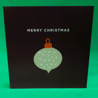Christmas Card | Christmas Gift | First for Flowers Darlington - We'll add your special message to this Christmas card and place it into an envelope to go with your gift. The card is 15cm x 15cm. Local Florist in Darlington