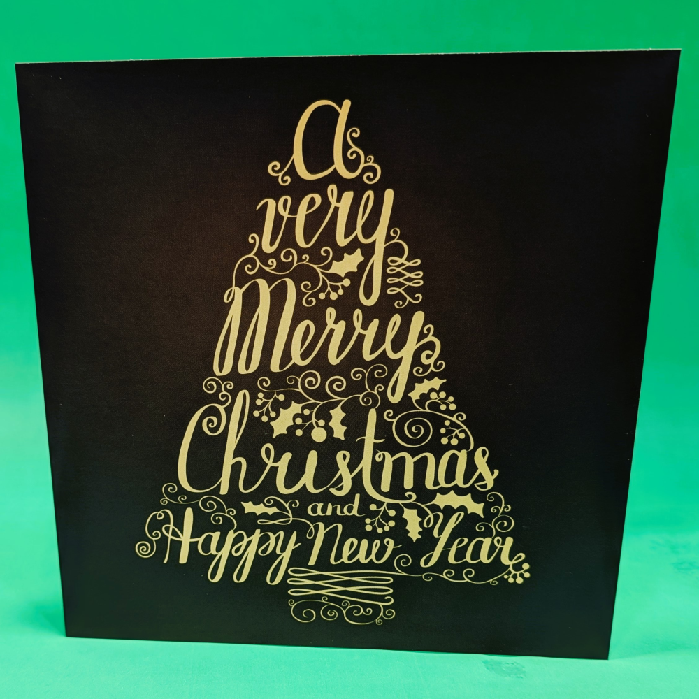 Greetings Card, A Very Merry Christmas...