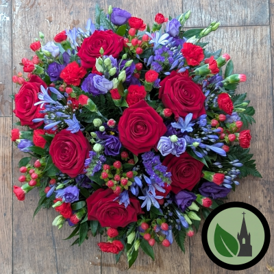 CofE Natural Posy Darlington | Church of England Funeral Flowers - Order a Church of England compliant natural posy in Darlington. Established expertise in sustainable, low-carbon funeral flowers tailored to your local parish.
