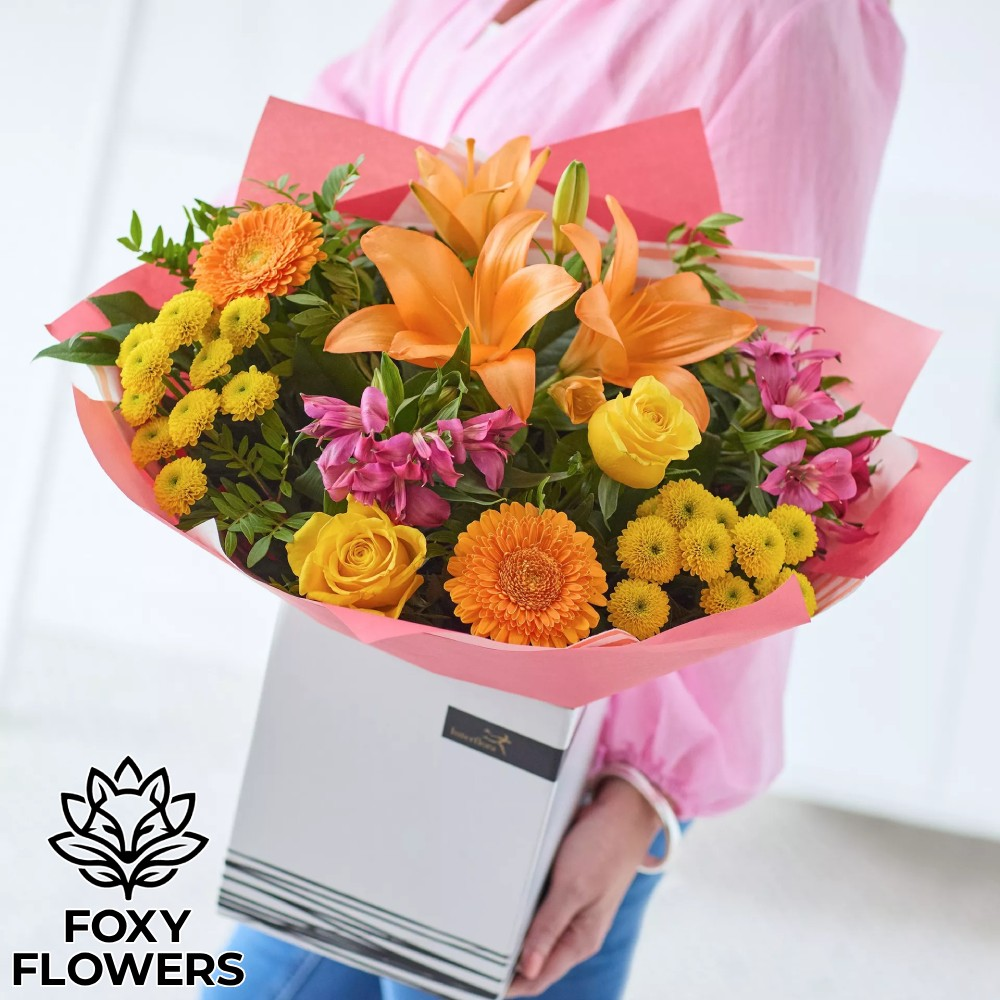 Beautiful Bright Hand-Tied Bouquet