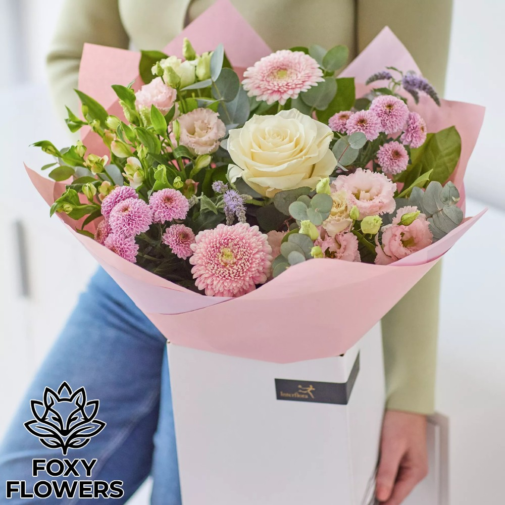 Luxurious Pastel Hand-Tied Bouquet