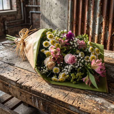 The OG Wrap of Loveliness | Loose Stems | First for Flowers - Treat them to The OG Wrap of Loveliness! Fresh, loose florist choice stems ready to arrange at home. Hand-picked and delivered locally in Darlington.